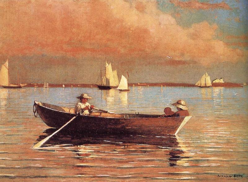 Winslow Homer Glastre Bay Sweden oil painting art